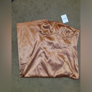 NWT Copper  strapless dress size XL